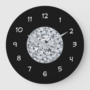 Glitzy Girls Room Wall Decor Clock