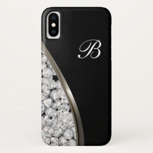 Glitzy Jewel Bling Luxury  Design iPhone X Case