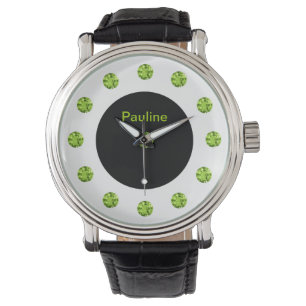 Glitzy Monogram Bling Watch