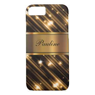 Glitzy Monogram Sparkling iPhone 8/7 Case
