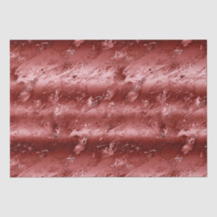 Glitzy Red Ombre Marble Tissue Paper