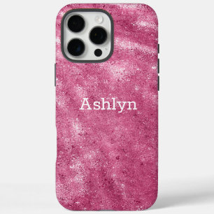 Glitzy Sparkle Pink  iPhone 16 Pro Max Case