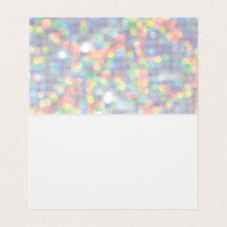 Glitzy Sparkling Business Card