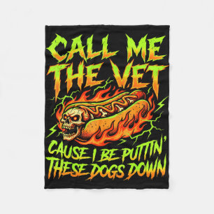 Glizzy call the vet cause be puttin these dogs fleece blanket