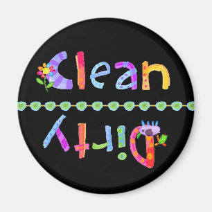 Glo Kids Clean Dirty Dishwasher Magnet