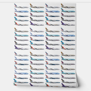 Global Airline Fleet Airbus 380 Wallpaper