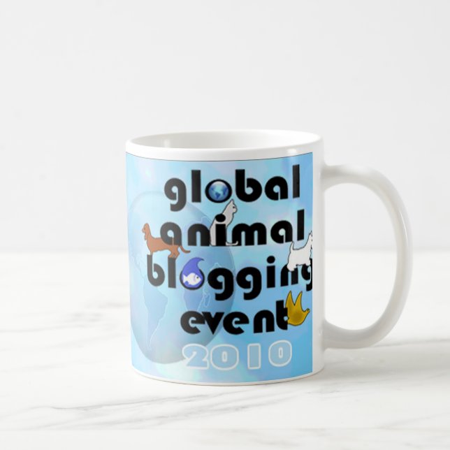 Global Animal Blogging Event 2010 Coffee Mug (Right)