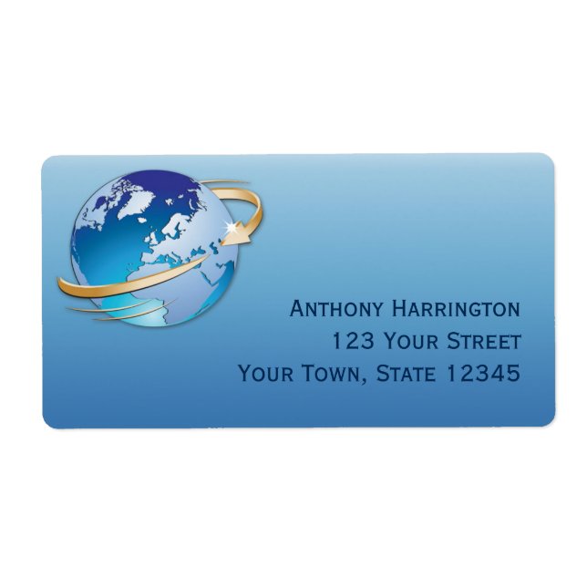 Global Business, Blue (Front)