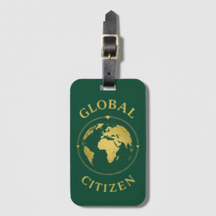 Global Citizen  Luggage Tag