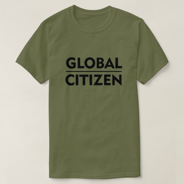 GLOBAL CITIZEN T-Shirt (Design Front)