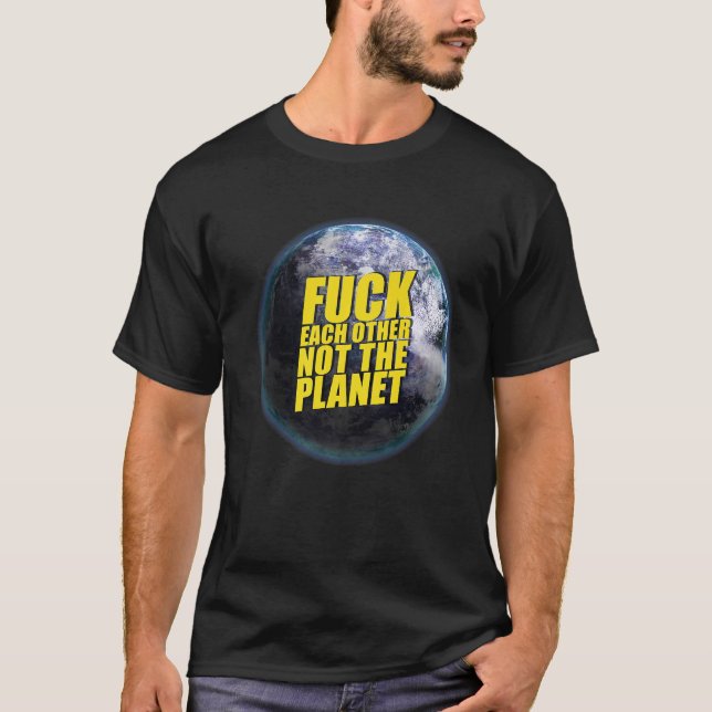 Global Climate Change Strike  Save the Planet T-Shirt (Front)