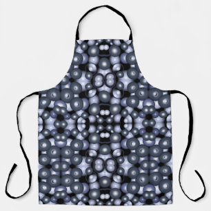 Global Concentric Circle Orbital Abstract Art Apron
