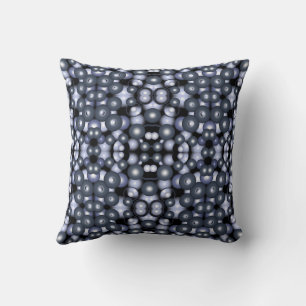 Global Concentric Circle Orbital Abstract Art Cushion