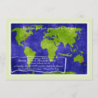 Global Destination Wedding Invitation