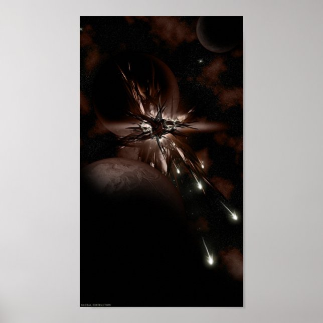 Global Destruction Poster (Front)