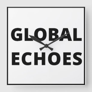 Global Echoes Clock
