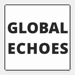 Global Echoes Sticker
