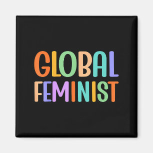 Global Feminist Equality Empowerment Worldwide Rig Magnet