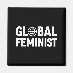 Global Feminist Women Empowerment Equality Magnet
