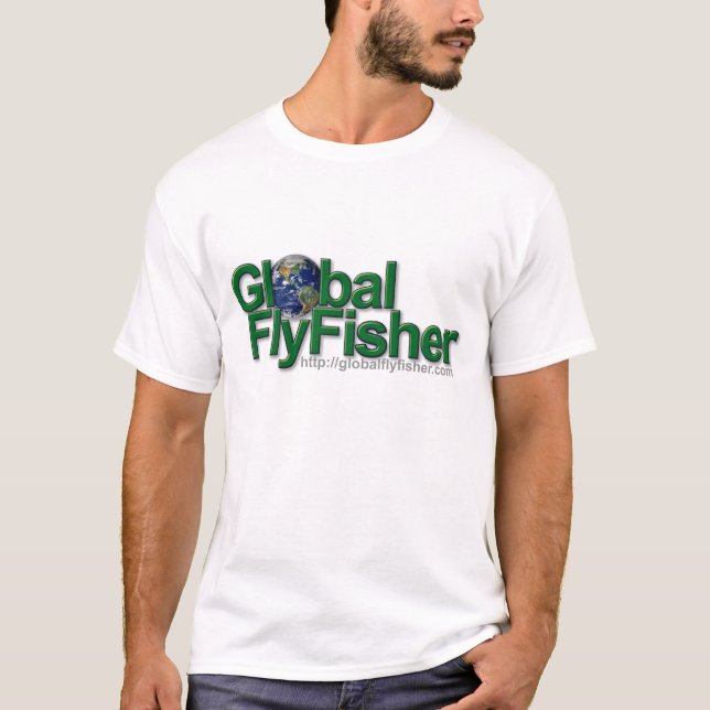 Global FlyFisher logo T-shirt (Front)