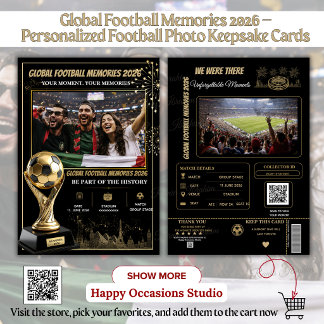 Global Football Memories 2026 Cards