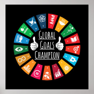 Global Goals Champion Poster
