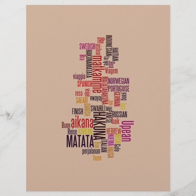 Global Groove: Hakuna Matata in Every Language (Front)
