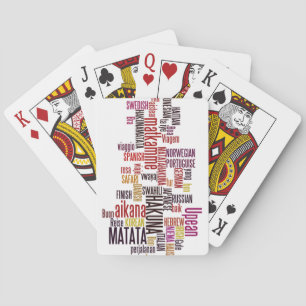 Global Groove: Hakuna Matata in Every Language Playing Cards