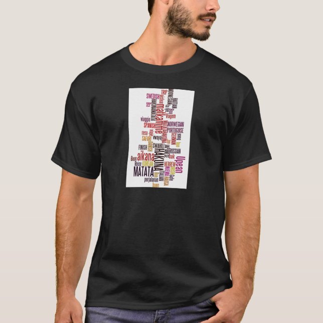 Global Groove: Hakuna Matata in Every Language T-Shirt (Front)