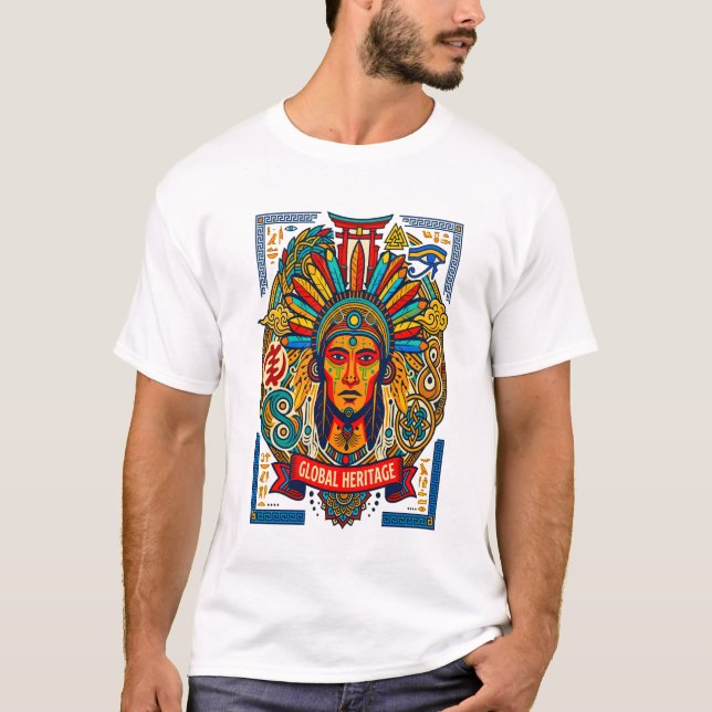 Global Heritage - Design 2 T-Shirt (Front)