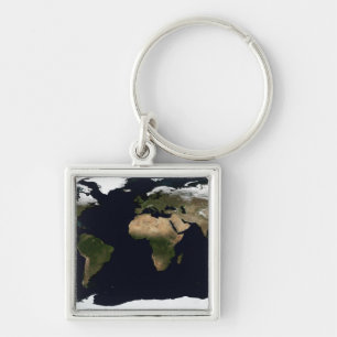 Global image of our world key ring