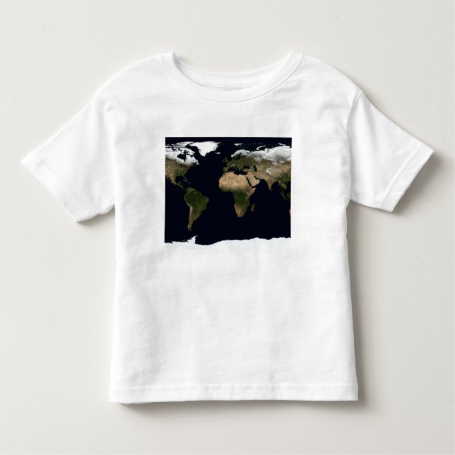 Global image of our world toddler T-Shirt (Front)