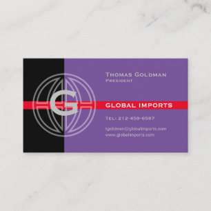 Global Imports Business Card