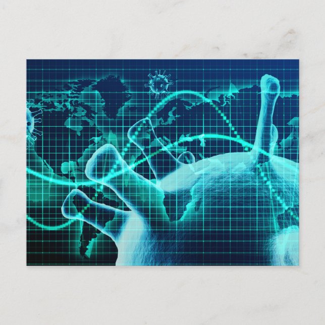 Global Pandemic and Medical Crisis Data Abstract Postcard (Front)