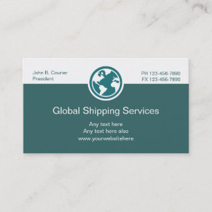 Global Shipping Business Cards