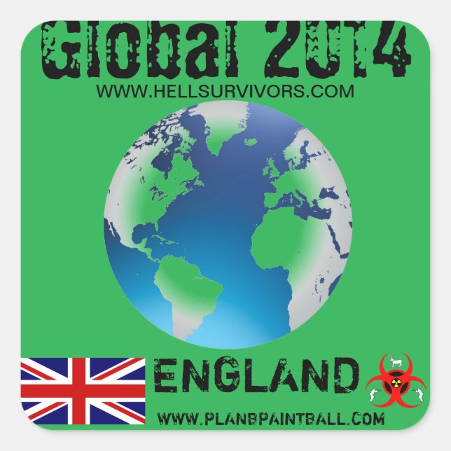Global Sticker England 2014 (Front)