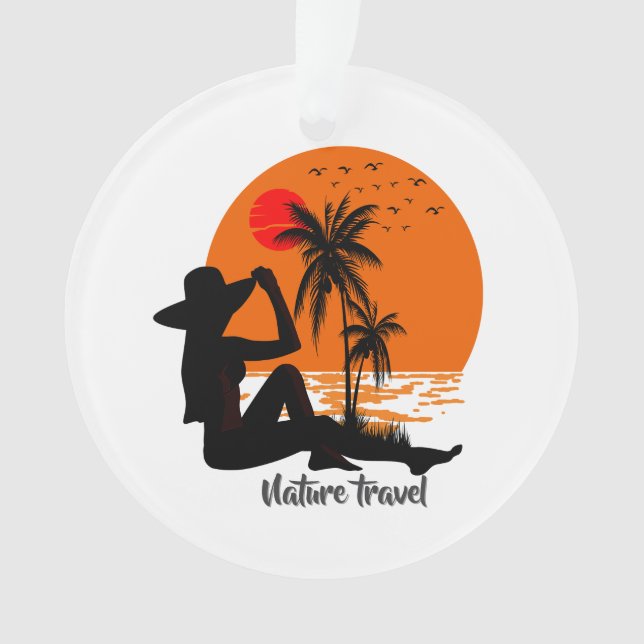 Global Tourism Resilience Day Ornament (Front)