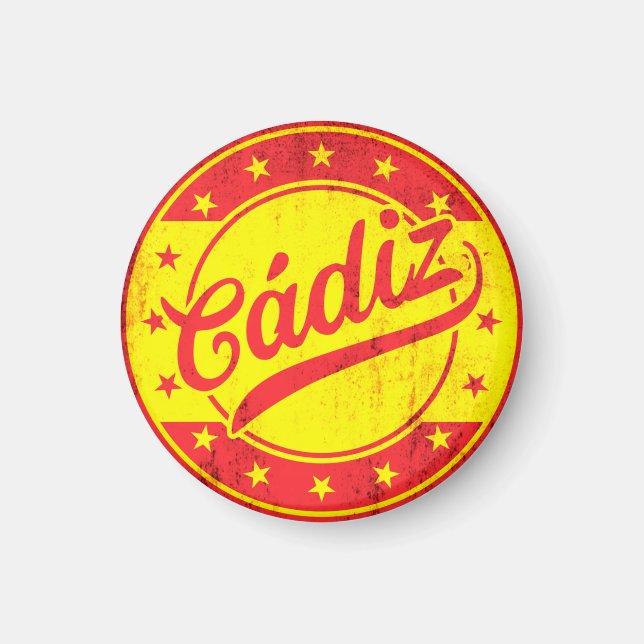 Global Traveller - Cadiz, Spain Magnet (Front)