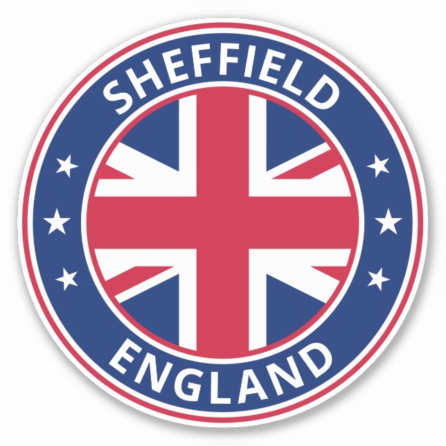 Global Traveller - 'City', England (Edit) Sticker (Front)