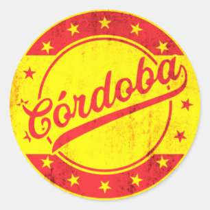 Global Traveller - Cordoba, Spain Classic Round Sticker