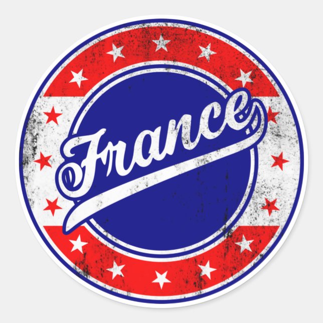 Global Traveller - France Sticker (Front)