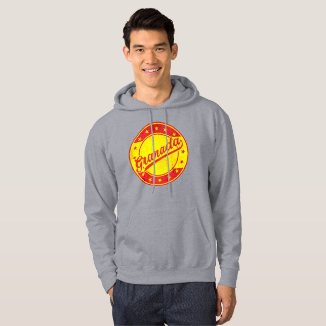 Global Traveller - Granada, Spain Hoodie (Front Full)