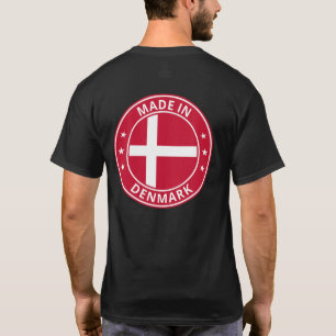 Global Traveller - Made In Danmark   Denmark (Edit T-Shirt