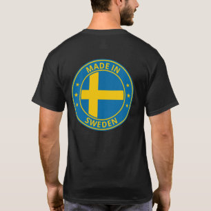 Global Traveller - Made In Sverige Sweden (Edit) T-Shirt