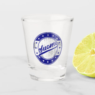 Global Traveller - Suomi Finland Shot Glass
