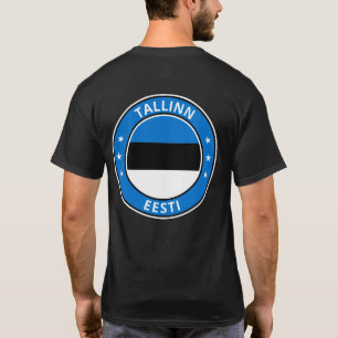 Global Traveller - Tallinn, Eesti   Estonia T-Shirt