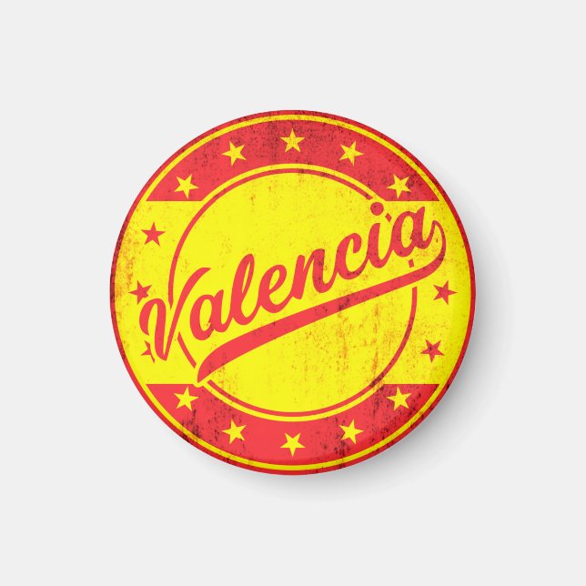 Global Traveller - Valencia, Spain Magnet (Front)