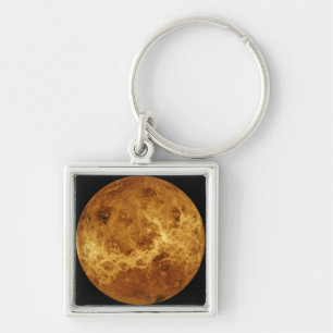 Global view of the surface of Venus Key Ring