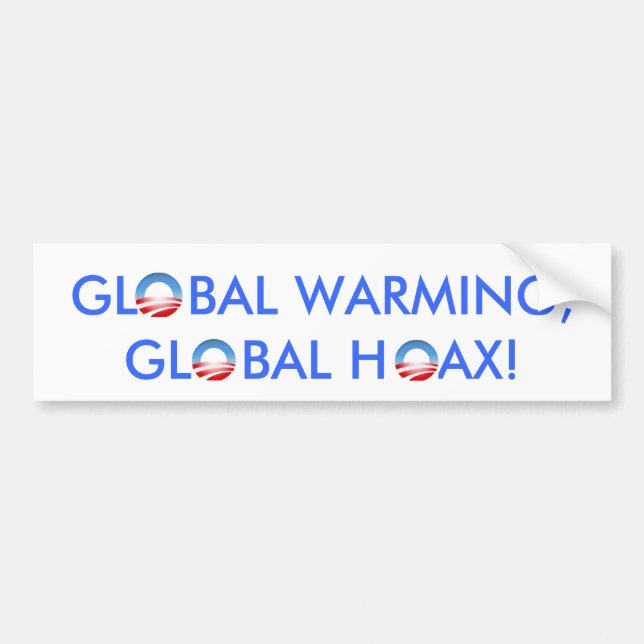 Global Warming? Bumper Sticker (Front)
