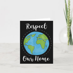 Global Warming Climate Change Environmental Protec Card